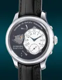 F.P. Journe, An utterly unique and spectacular minute repeating grande and petite sonnerie stainless steel wristwatch with power reserve indication, customised black dial, bracelet, certificate and presentation box, Circa 2018