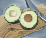 Ulala Imai, AVOCADO, 2017, oil on canvas