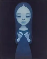 Hands by Hideaki Kawashima, 2015, acrylic on canvas, sold Jun 2023