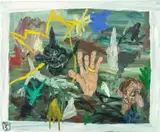 Matías Sánchez, La Alianza, 2015, oil on linen