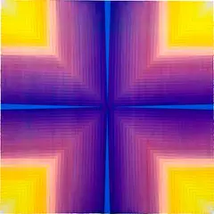 Wang Yi, Site 2015 – 1, 2015, mixed media on canvas