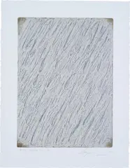 Ecriture No. 26-76 by Park Seo-bo, 2020, matiere print, offered Jun 2023