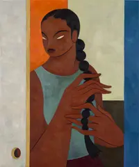 PONI, Momento II, 2021, oil on canvas