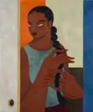 PONI, Momento II, 2021, oil on canvas