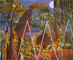 Madeline Peckenpaugh, Vice Versa, 2021, oil and acrylic on canvas