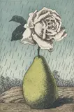 René Magritte, Untitled, from 'Les Moyens d'Existence', 1968, etching in colours, on Japon nacré paper, with full margins
