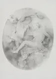 Ewa Juszkiewicz, Untitled (after Jean-Antoine Watteau), 2015, pencil on paper