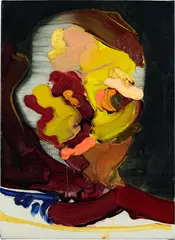 Yukimasa Ida, End of Today 11/2/2018 Mask, 2018, oil on canvas