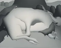 Day Dream by Mike Lee, 2020, oil on canvas, offered Sep 2023