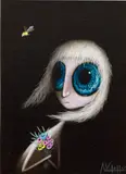 August Vilella, Bee, 2020, oil on canvas