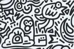 Untitled by Sam Cox, 2017, marker on paper, offered Sep 2023