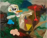 Matías Sánchez, Ermitaño, 2019-2020, oil on linen