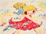 Ayako Rokkaku, Untitled, lithograph on paper