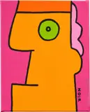 Thierry Noir, I Walk Faster This Lunchtime, They Have Fries On The Cafeteria Menu