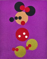 Damien Hirst, Minnie (Pink Glitter), screenprint in colours with glitter, on wove paper