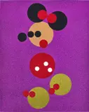 Minnie (Pink Glitter) by Damien Hirst, screenprint in colours with glitter, on wove paper, sold Nov 2023