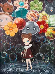 Jade Kim, My Favourite Space, 2022, oil on canvas