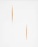 Untitled (Concetto Spaziale) by Lucio Fontana, digital print on paper, sold Nov 2023