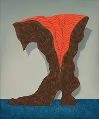 Julie Curtiss, Funky Boots, 2017, acrylic and oil on canvas