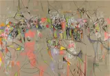 George Condo, Transparent Female Forms, 2009, acrylic, chalk and pastel on linen