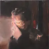 Pie Fight Study 4 by Adrian Ghenie, 2008, oil on canvas, sold Jun 2022