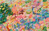 Ayako Rokkaku, Untitled, 2019, acrylic on canvas