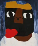 Isshaq Ismail, Sentiments 14, 2021, acrylic on canvas