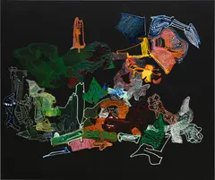 Leelee Sobieski, After, 2020, acrylic on canvas