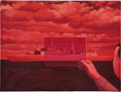 Liu Ye, Boy With Red Glass, 1998, acrylic on canvas
