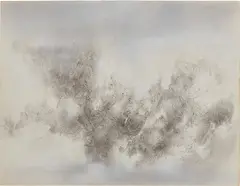 Untitled by Xie Jinglan, 1989, pencil, gouache and ink on paper, sold Jun 2022