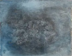 Untitled by Xie Jinglan, 1988, watercolour on paper, sold Jun 2022