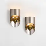 Maria Pergay, Pair of 'Totem' wall lights