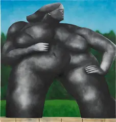 Vojtěch Kovařík, Mother Afrodita, 2020, acrylic on canvas