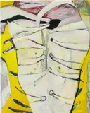 Zhang Zipiao, Tiger Skin Tapestry, 2018, oil on canvas