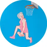 Joan Cornellà, SlimyDunk, 2020, acrylic on wood panel