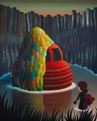 Jordi Ribes, Amazing Stories, 2010, oil on canvas