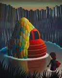 Jordi Ribes, Amazing Stories, 2010, oil on canvas