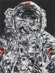 Michael Kagan, It Begins, 2019, oil on linen