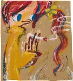 Ayako Rokkaku, Untitled AR07-09, 2007, acrylic on cardboard