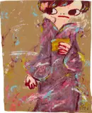 Ayako Rokkaku, Untitled, 2008, acrylic on cardboard