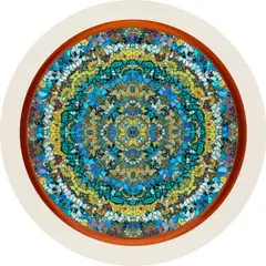Damien Hirst, Forgiven, 2008, butterflies and household gloss on canvas