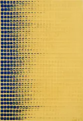 Lee Ufan, From Point No. 77103, 1977, oil and mineral pigment on canvas