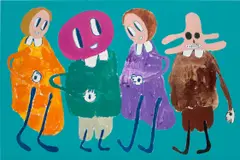 André Butzer, Untitled, 2019, oil on canvas