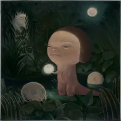 Roby Dwi Antono, Mystique Moonlight, 2020, oil on canvas