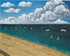 Scott Kahn, Brighton Beach, 2006, oil on canvas