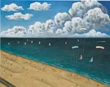 Scott Kahn, Brighton Beach, 2006, oil on canvas