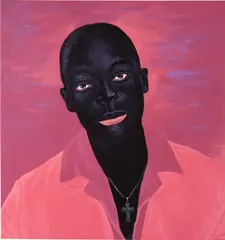 Kwesi Botchway, The Cross, 2020, acrylic on canvas