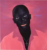 Kwesi Botchway, The Cross, 2020, acrylic on canvas