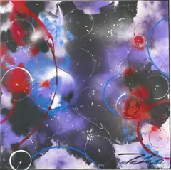 Futura 2000, Patrick, 2019, spraypaint and acrylic on canvas