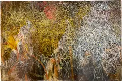 José Parla, Chinatown Chronicle, 2008, mixed media on canvas